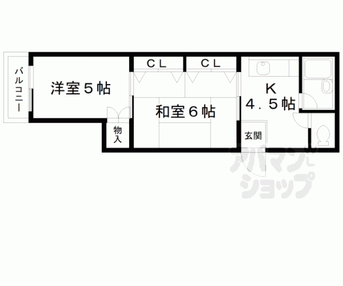 【ビューティマンション山高】間取