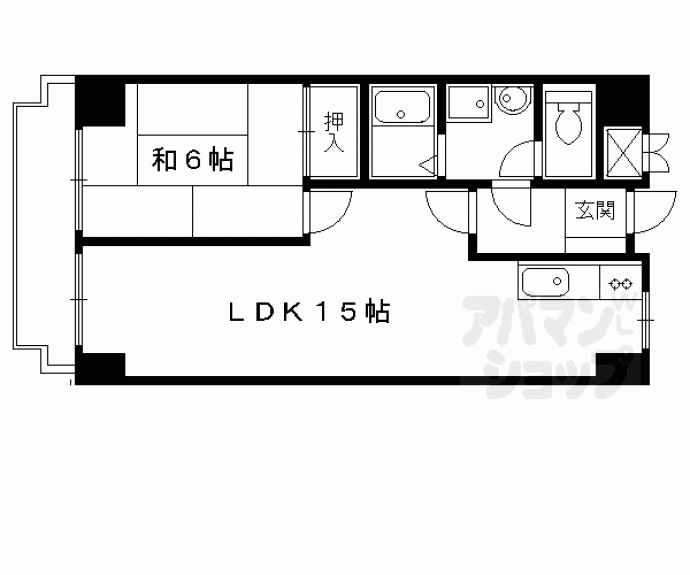 【アレックスⅠ】間取