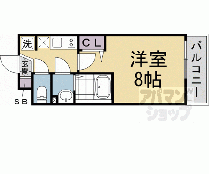 【ネクスフィーダ二軒茶屋】間取