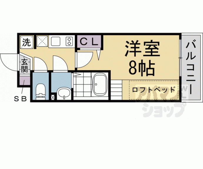 【ネクスフィーダ二軒茶屋】間取