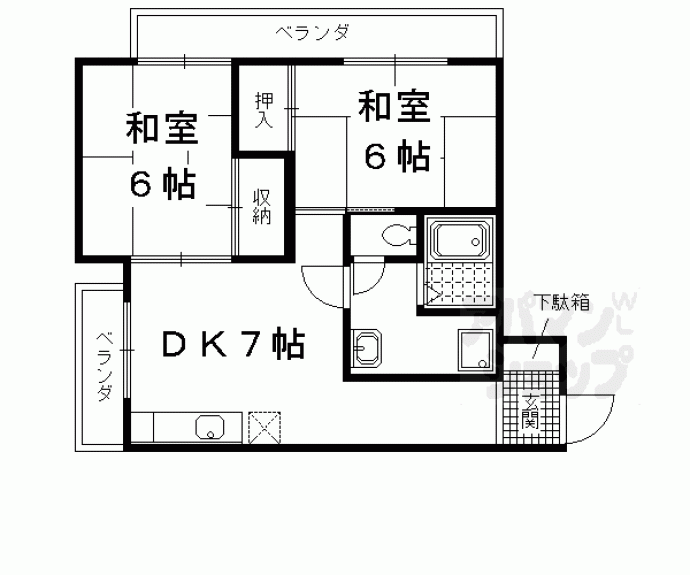 【コープＫＩＺＡＫＩ】間取