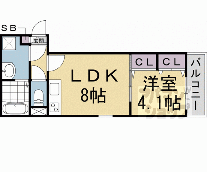 【ジーメゾン石田】間取