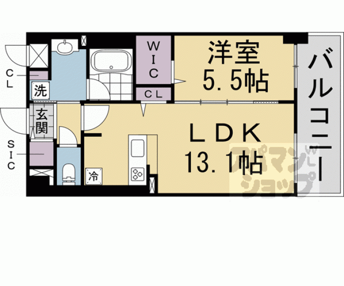 【サウスシャノイチ】間取