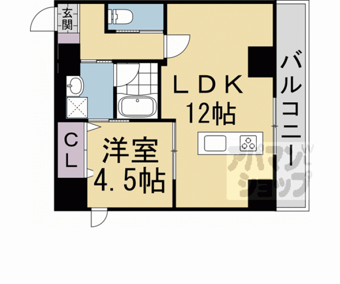 【Ｈａｌｅ　Ｌｕａｎａ東山】間取