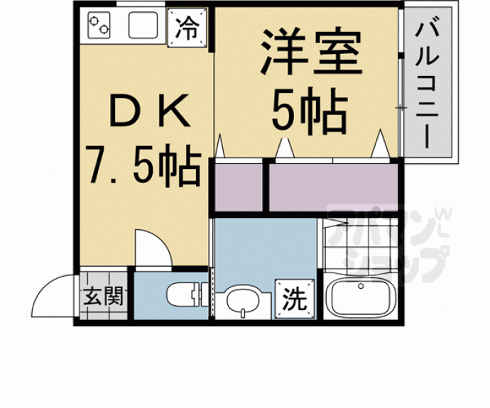 【淀キャッスル】間取