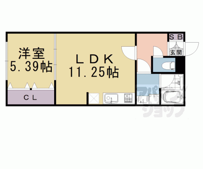 【ホームズネオ桂】間取