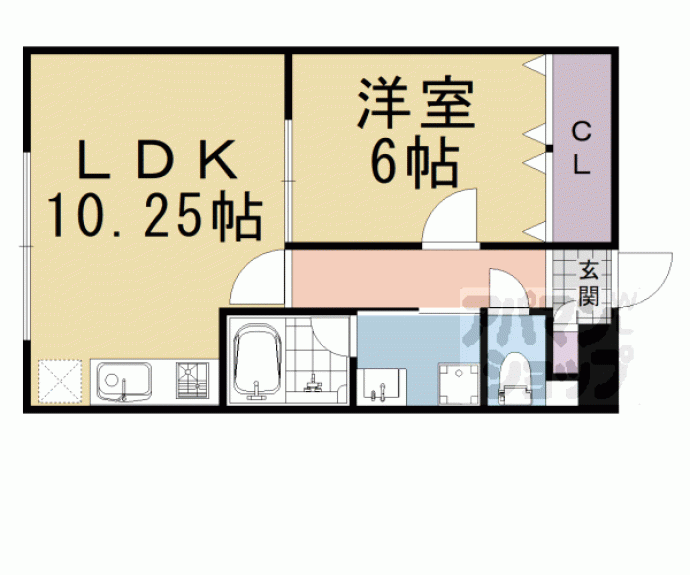 【ホームズネオ桂】間取