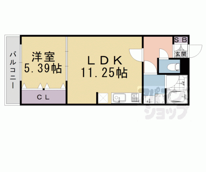 【ホームズネオ桂】間取
