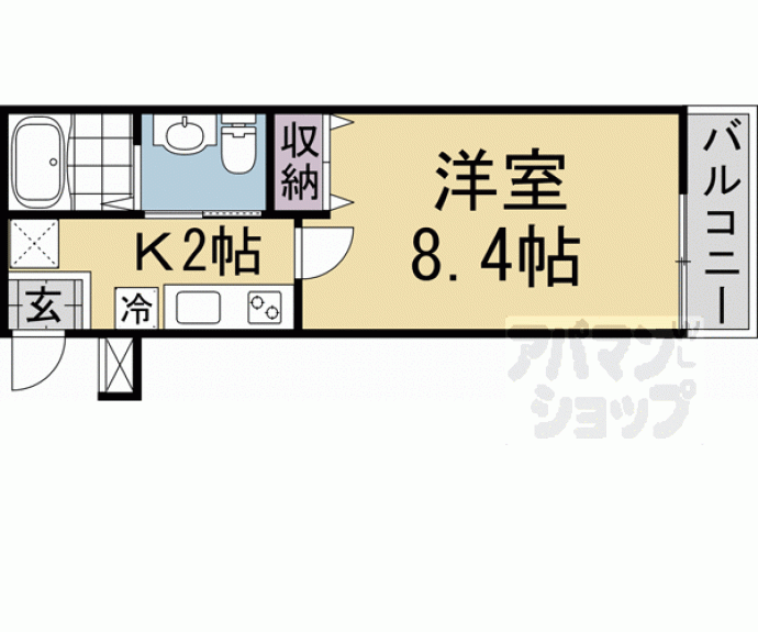 【ｎｏａ北野】間取