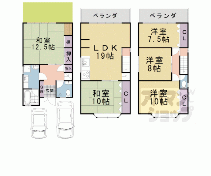 【川田菱尾田貸物件】間取