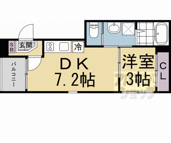 【エーデルシュタイン花園伊町】間取