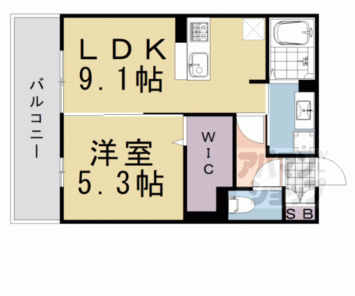 【ラ・グレース】間取