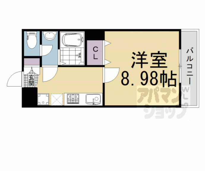 【Ｓｕｍｉｋａ　Ｒｅｓｉｄｅｎｃｅ宇治】間取