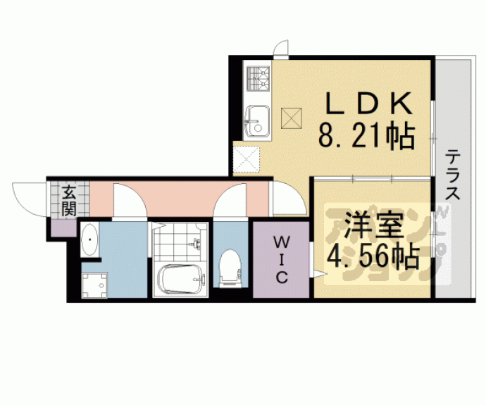 【アイル京都宇治西】間取
