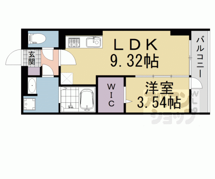 【アイル京都宇治西】間取