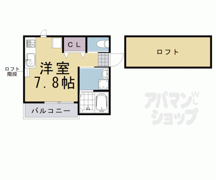 【コンフォール成町】間取