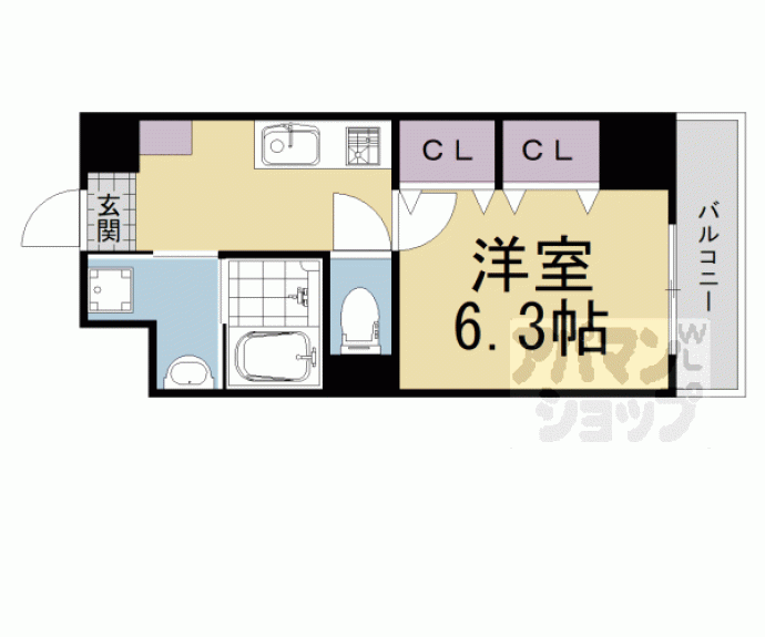 【Ｃｅｌｅｓｔｅ大久保新田】間取