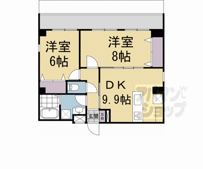 【メゾングラウコ】間取