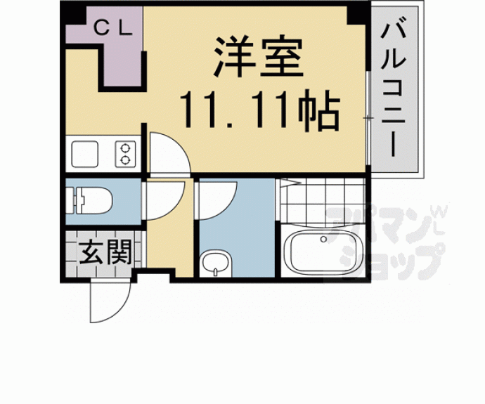 【ボヌール竹田】間取