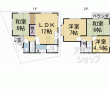 川田西浦町貸家：建物外観