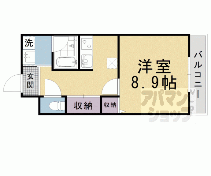 【アミティエ大江】間取