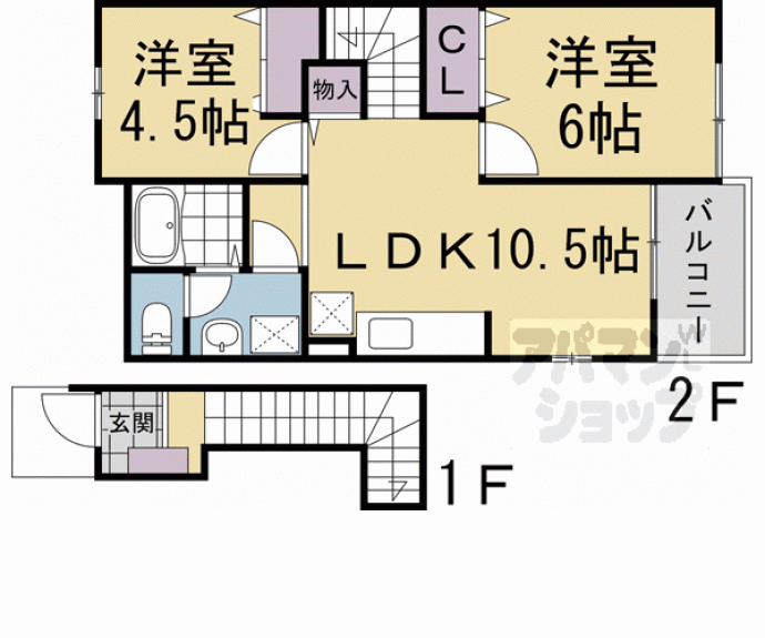 【ノースヴィレッジ】間取