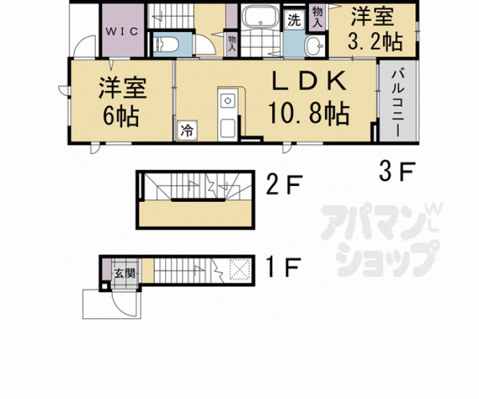 【ノースヴィレッジ】間取