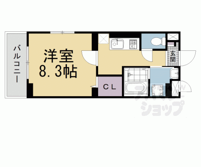 【ブルック　ブリーズ】間取