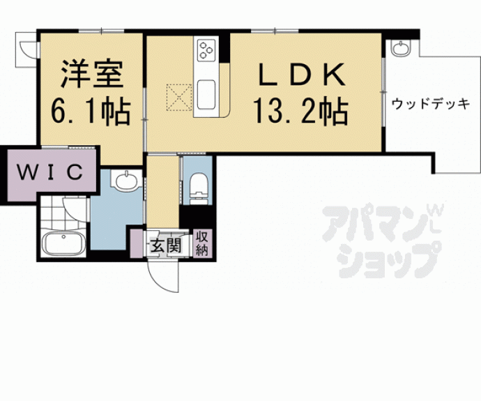 【Ｓ．Ｒ．シャーメゾン】間取