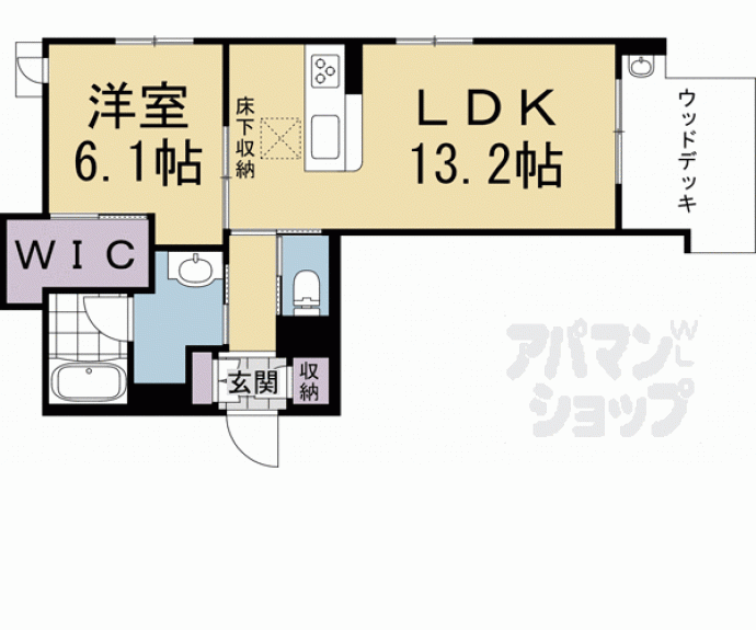 【Ｓ．Ｒ．シャーメゾン】間取