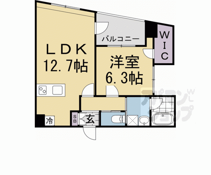 【グーズベリー】間取