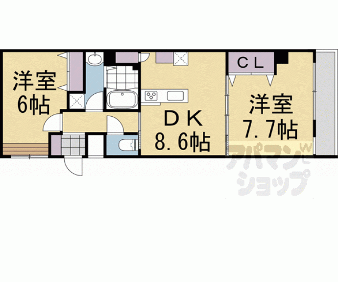【メゾン　グラウコ】間取