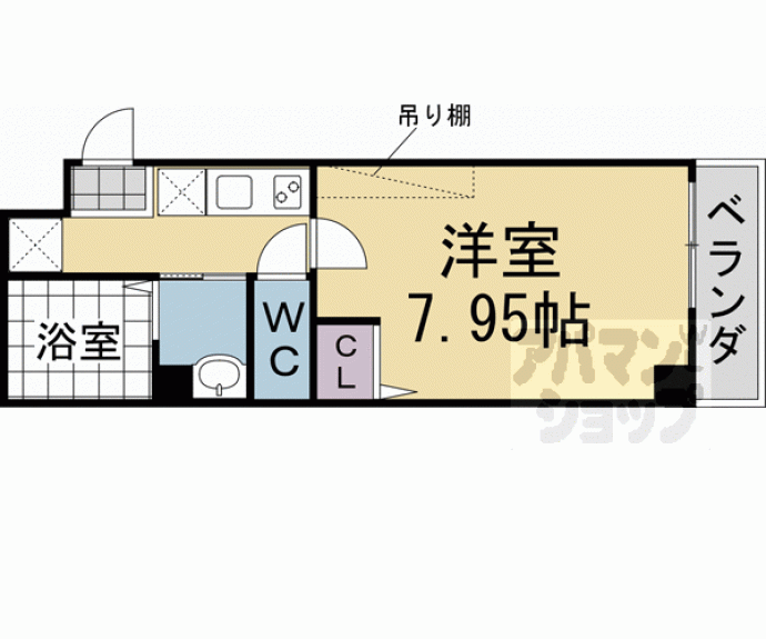 【ＫＲＣレジデンス二条城北】間取