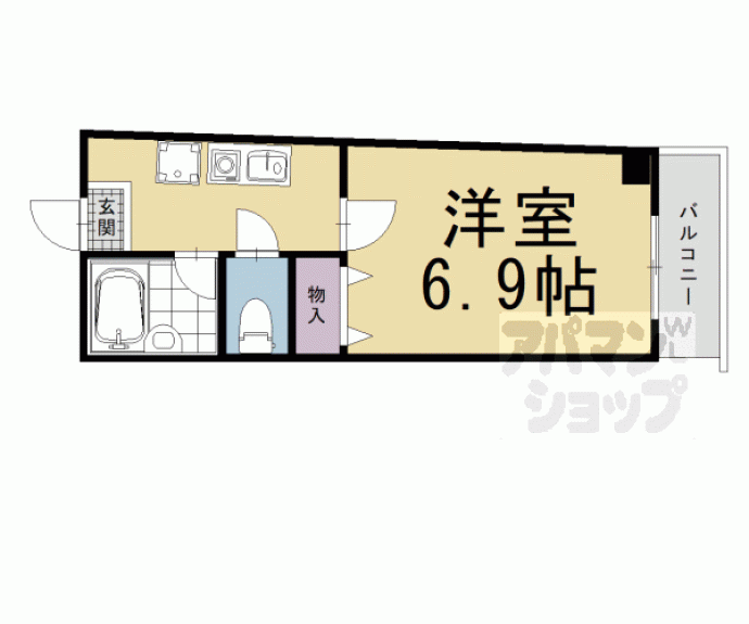 【ベレヴュー東山】間取