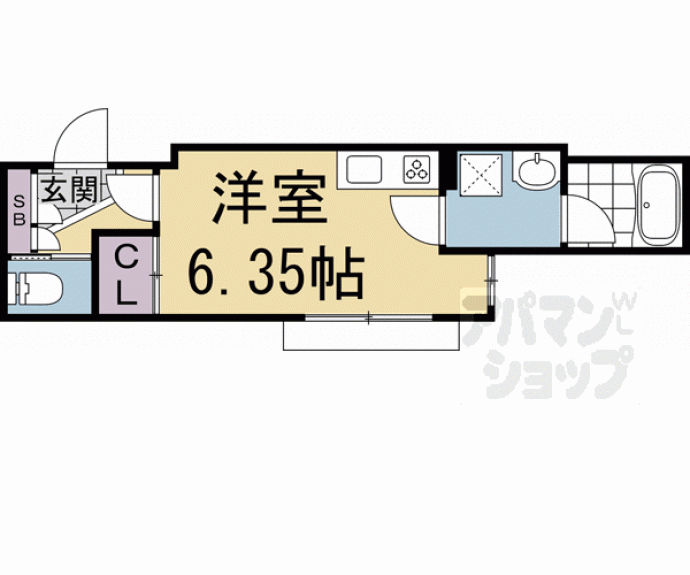 【ＴＤ北白川】間取