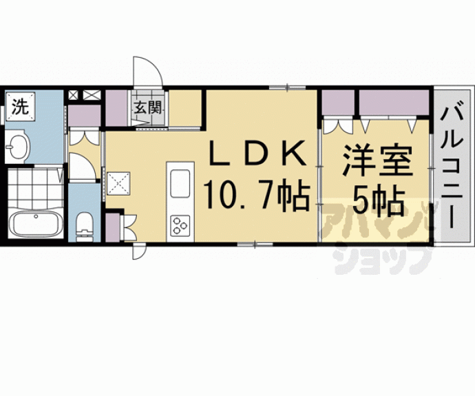 【へーベルメゾン　コト】間取