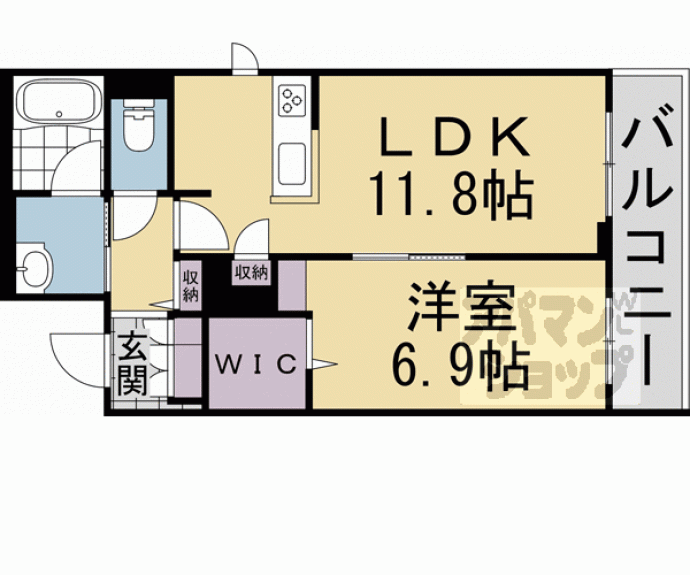 【ローズフラット】間取
