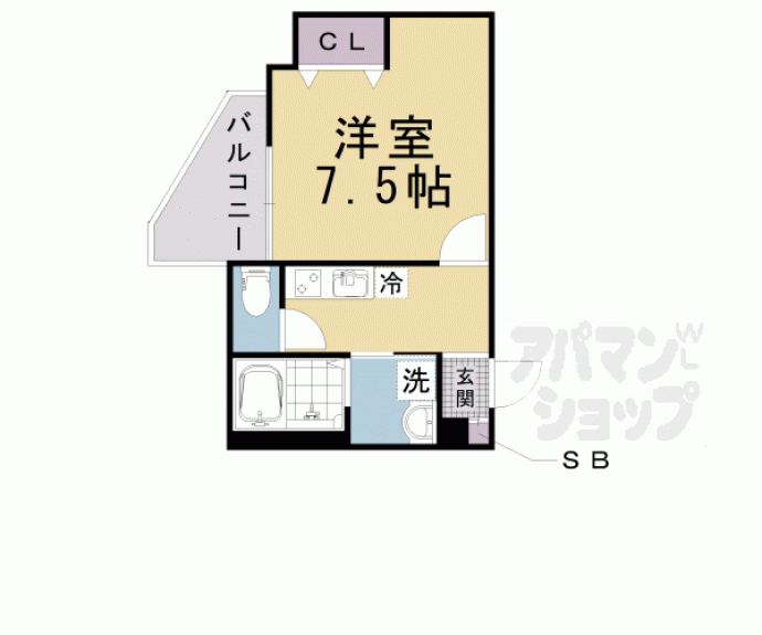 【ＡＬＥＧＲＩＡ大津】間取
