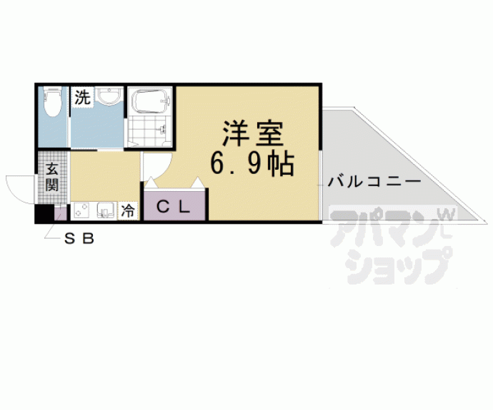【ＡＬＥＧＲＩＡ大津】間取