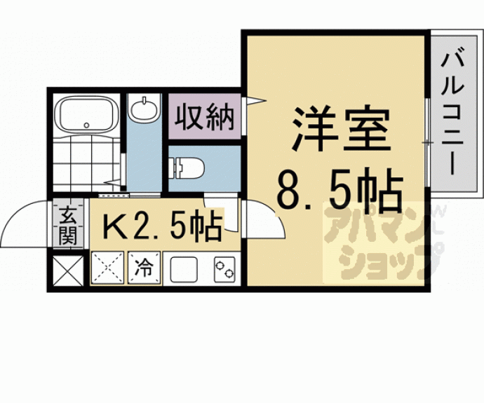 【アークリード大津北】間取