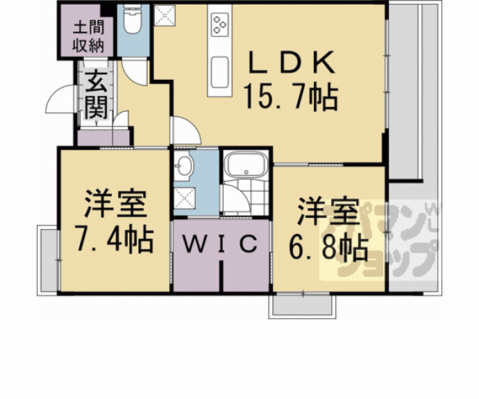 【コート学林】間取