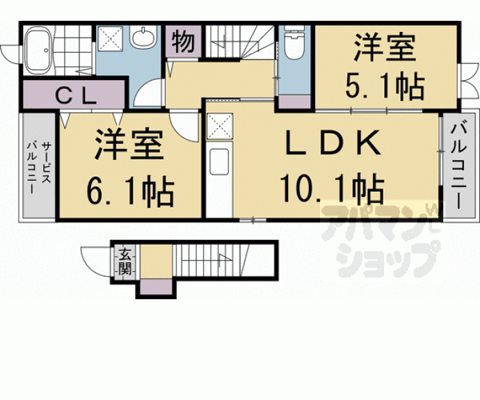 【ミニヨンフィオーレ】間取