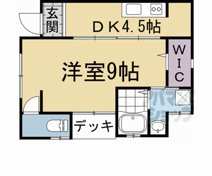 【ミッキーと暮らす家】間取