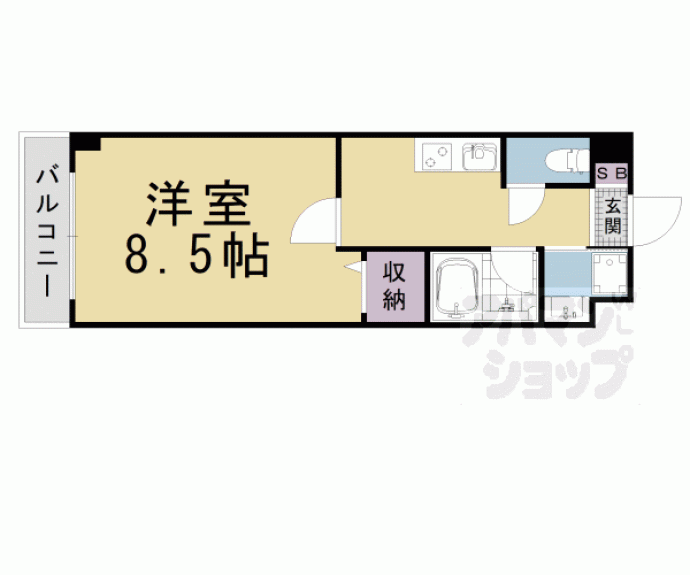 【セントポーリア石山】間取