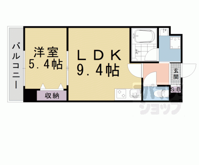 【セントポーリア石山】間取