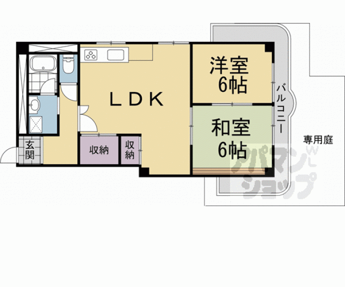 【シャリマー西高瀬】間取