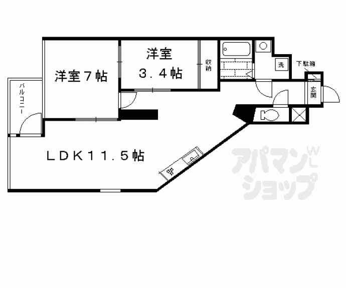 【グランドメイソンセブン】間取