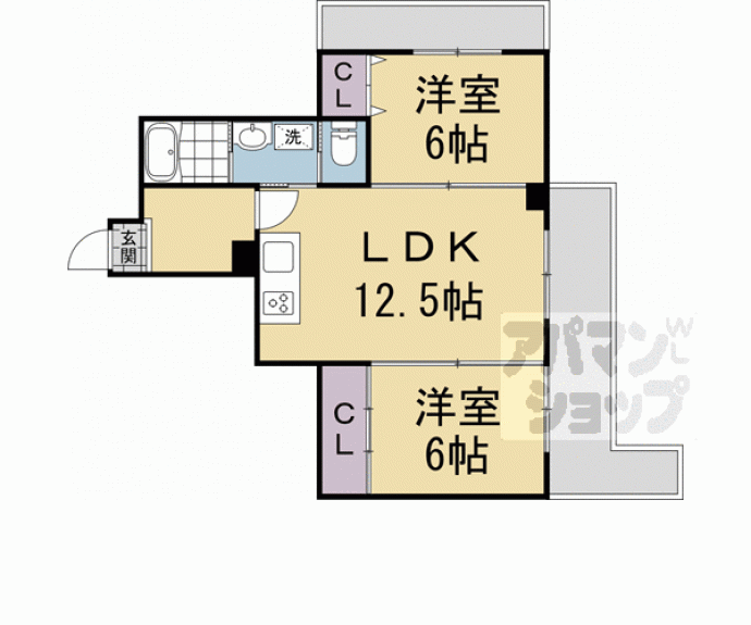 【ニッセイコーポラス】間取