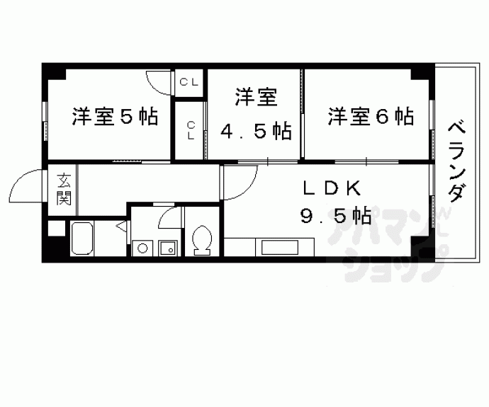 【ニッセイコーポラス】間取