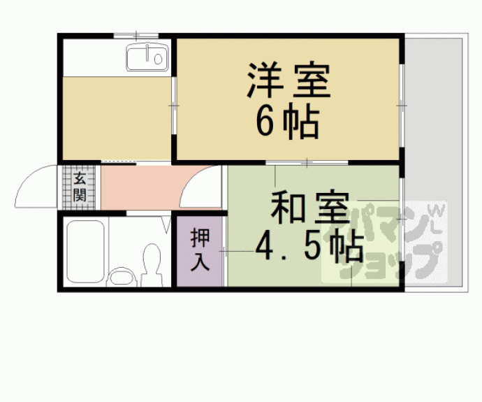 【第二光マンション】間取